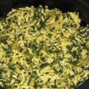 BROWN*****Spanakorizzo (Spinach Rice) - 6 Points